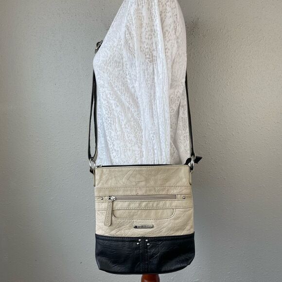 Stone & Co. Faux Leather Cross Body Bag - Picture 1 of 8